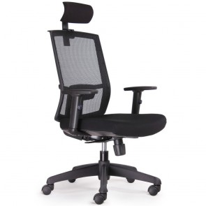 Jette Mesh Back Office Chair with Headrest