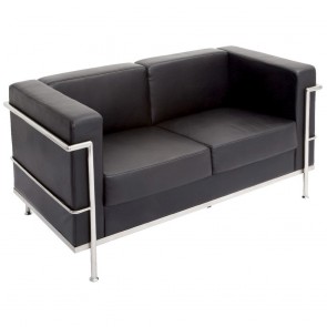 Modern Executive Lounge Two Seater Sofa